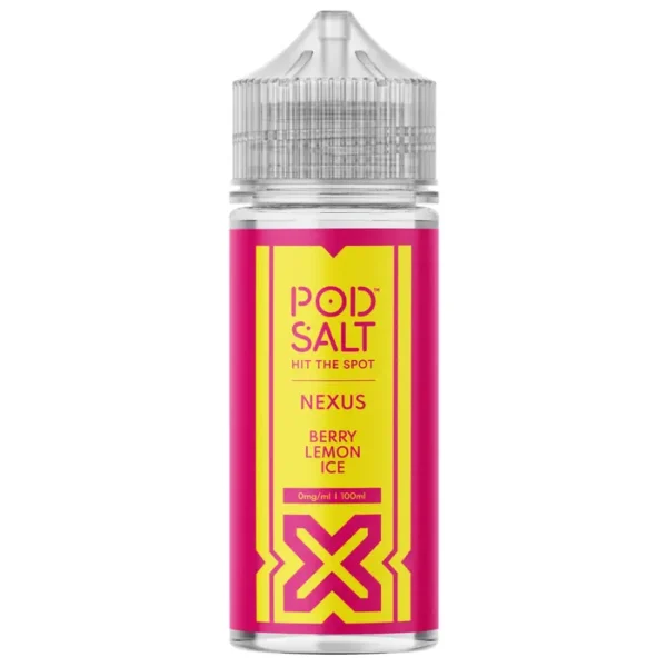 POD SALT NEXUS BERRY LEMON ICE 100ML SHORTFILL E-LIQUID (EN)