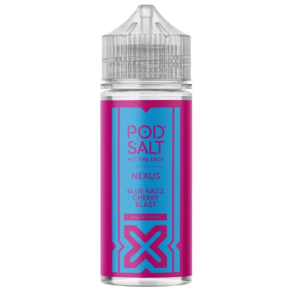 POD SALT NEXUS BLUE RAZZ CHERRY BLAST 100ML SHORTFILL E-LIQUID (EN)