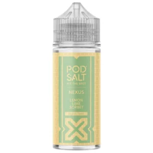 POD SALT NEXUS LEMON LIME SORBET 100ML SHORTFILL E-LIQUID (EN)