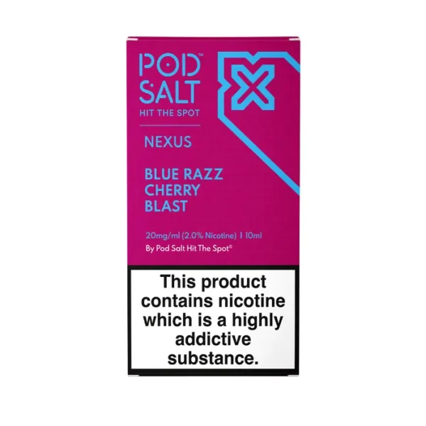 NEXUS BLUE RAZZ CHERRY BLAST 10ML NICOTINE SALT E-LIQUID