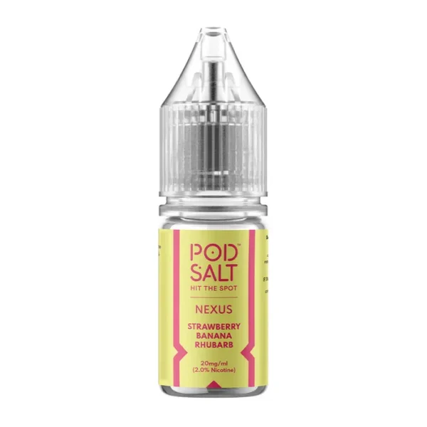 NEXUS STRAWBERRY BANANA RHUBARB 10ML NICOTINE SALT E-LIQUID