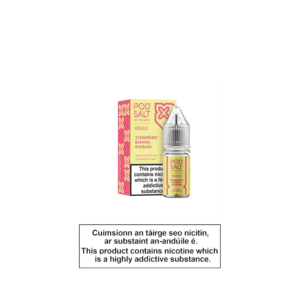 NEXUS STRAWBERRY BANANA RHUBARB 10ML NICOTINE SALT E-LIQUID