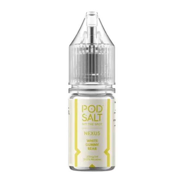 NEXUS WHITE GUMMY BEAR 10ML NICOTINE SALT E-LIQUID