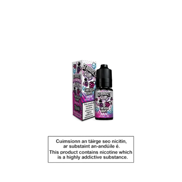 Seriously Fusionz Salty Fantasia Grape Nic Salt E-liquid