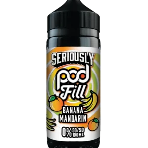 Seriously Pod Fill Banana Mandarin E-liquid Shortfill