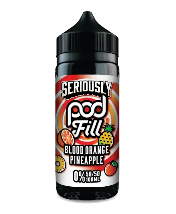 Seriously Pod Fill Blood Orange Pineapple E-liquid Shortfill