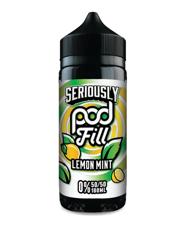 Seriously Pod Fill Lemon Mint E-liquid Shortfill