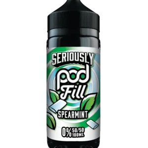 Seriously Pod Fill Spearmint E-liquid Shortfill