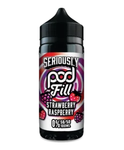 Seriously Pod Fill Strawberry Raspberry E-liquid Shortfill